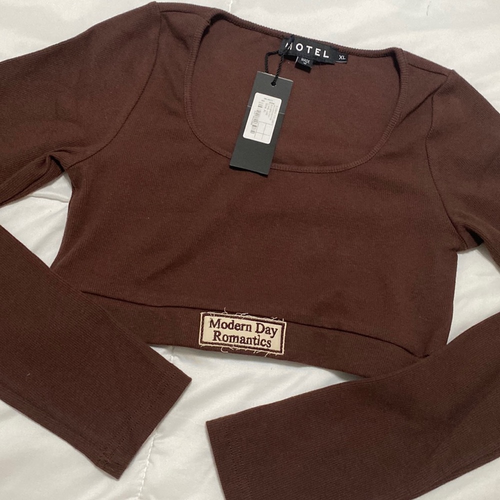 Long Sleeve Crop Top